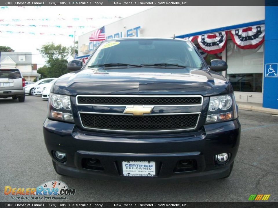 2008 Chevrolet Tahoe LT 4x4 Dark Blue Metallic / Ebony Photo #2