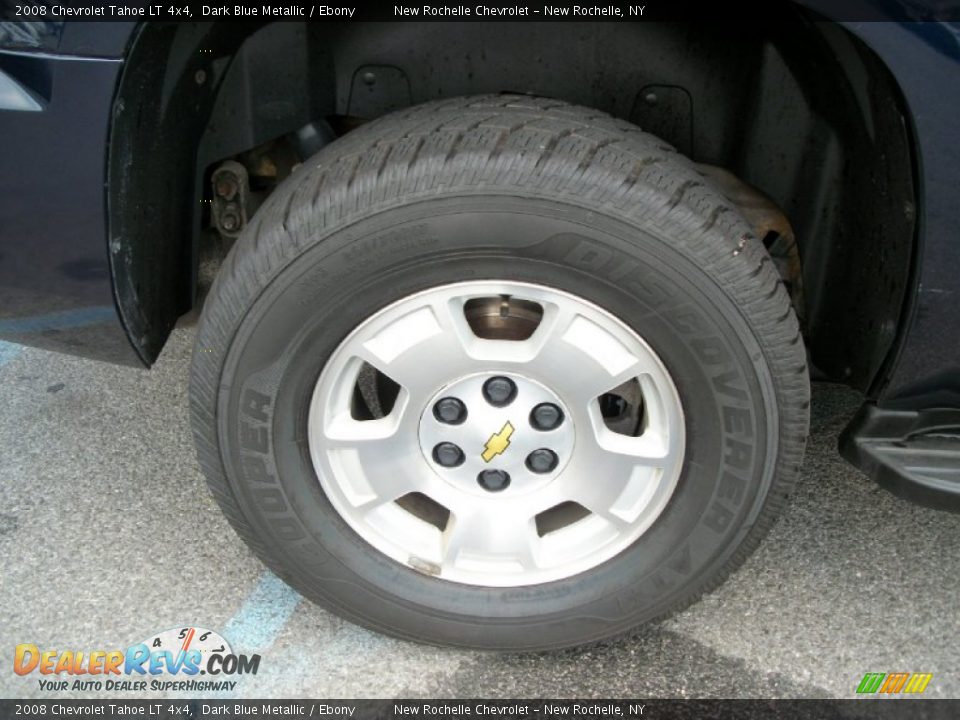 2008 Chevrolet Tahoe LT 4x4 Dark Blue Metallic / Ebony Photo #4