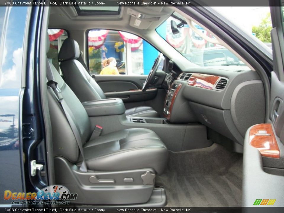 2008 Chevrolet Tahoe LT 4x4 Dark Blue Metallic / Ebony Photo #10