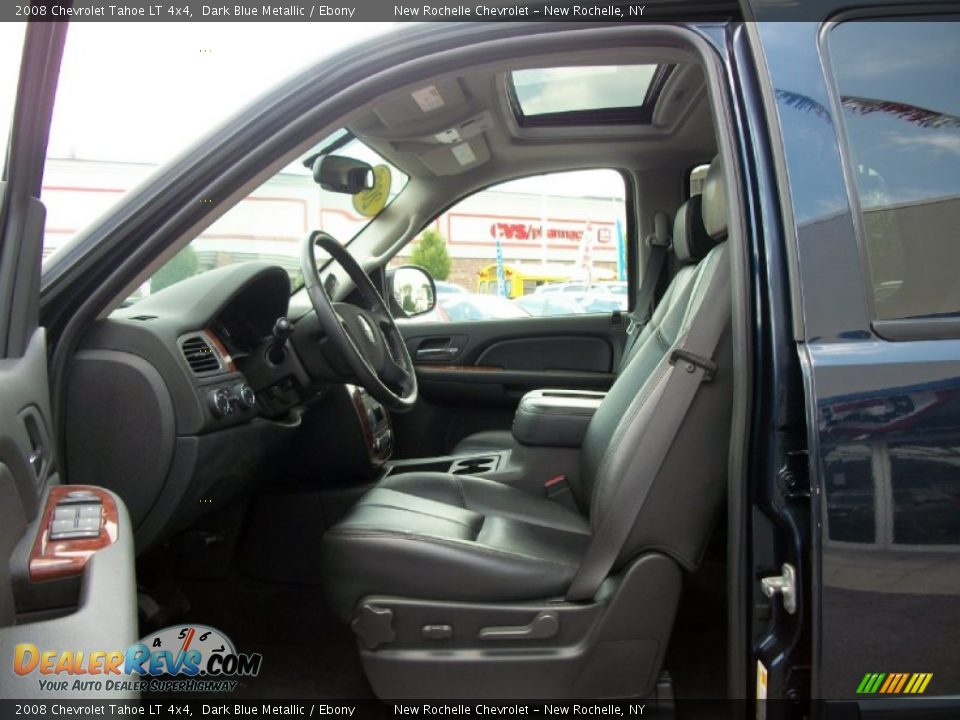 2008 Chevrolet Tahoe LT 4x4 Dark Blue Metallic / Ebony Photo #11