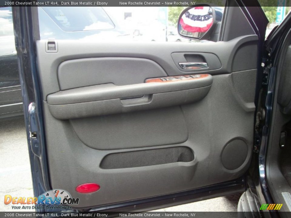 2008 Chevrolet Tahoe LT 4x4 Dark Blue Metallic / Ebony Photo #12