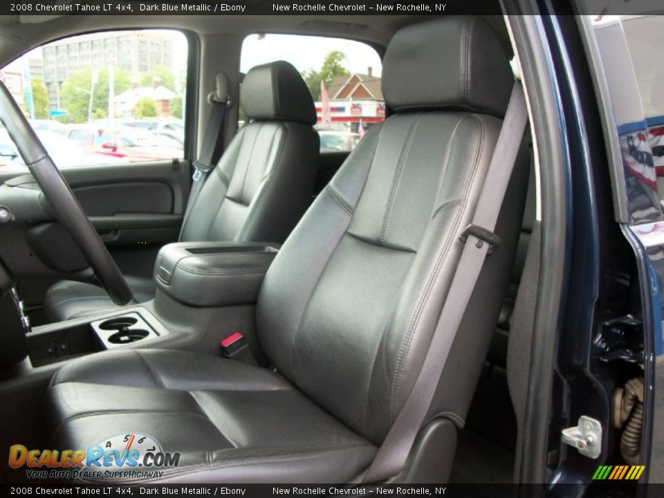 2008 Chevrolet Tahoe LT 4x4 Dark Blue Metallic / Ebony Photo #13