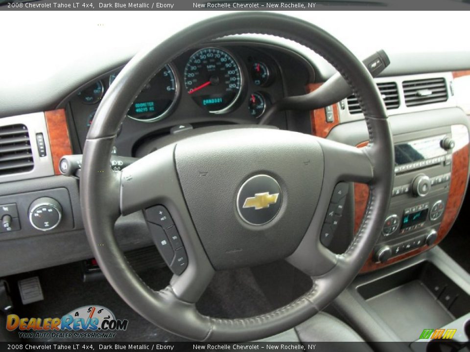2008 Chevrolet Tahoe LT 4x4 Dark Blue Metallic / Ebony Photo #15