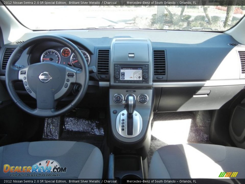 2012 Nissan Sentra 2.0 SR Special Edition Brilliant Silver Metallic / Charcoal Photo #20