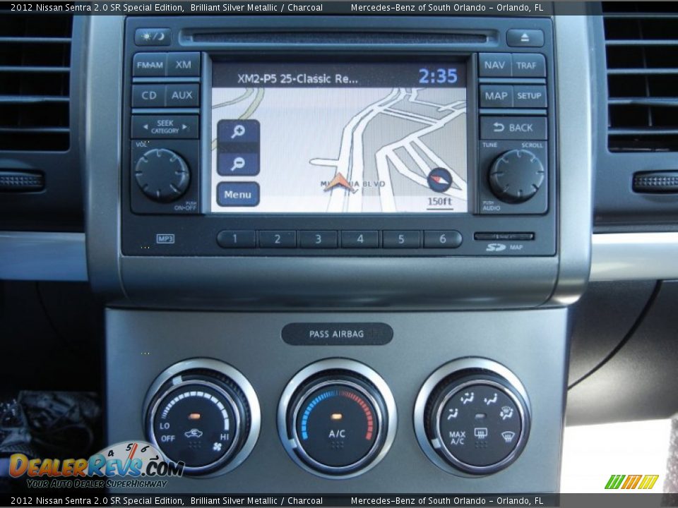 Navigation of 2012 Nissan Sentra 2.0 SR Special Edition Photo #24