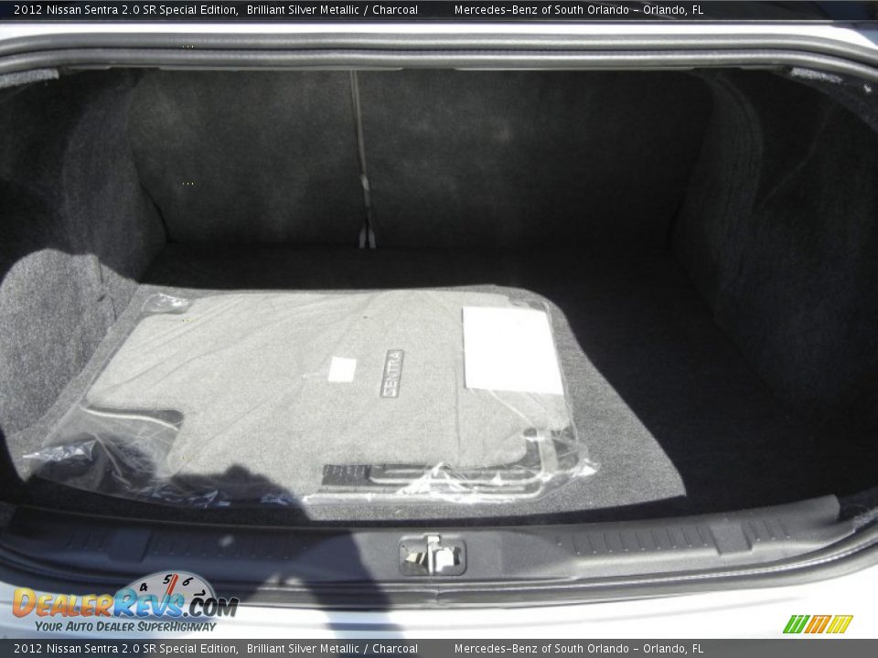 2012 Nissan Sentra 2.0 SR Special Edition Brilliant Silver Metallic / Charcoal Photo #26