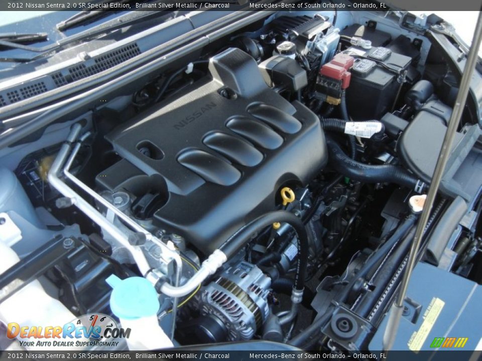 2012 Nissan Sentra 2.0 SR Special Edition 2.0 Liter DOHC 16-Valve CVTCS 4 Cylinder Engine Photo #27