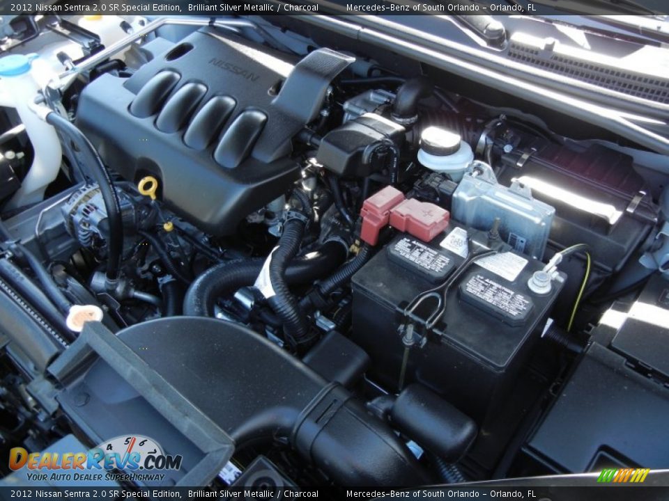 2012 Nissan Sentra 2.0 SR Special Edition 2.0 Liter DOHC 16-Valve CVTCS 4 Cylinder Engine Photo #28