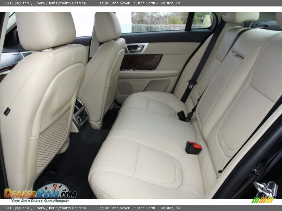 2012 Jaguar XF Ebony / Barley/Warm Charcoal Photo #6