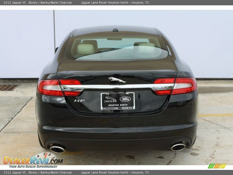 2012 Jaguar XF Ebony / Barley/Warm Charcoal Photo #10