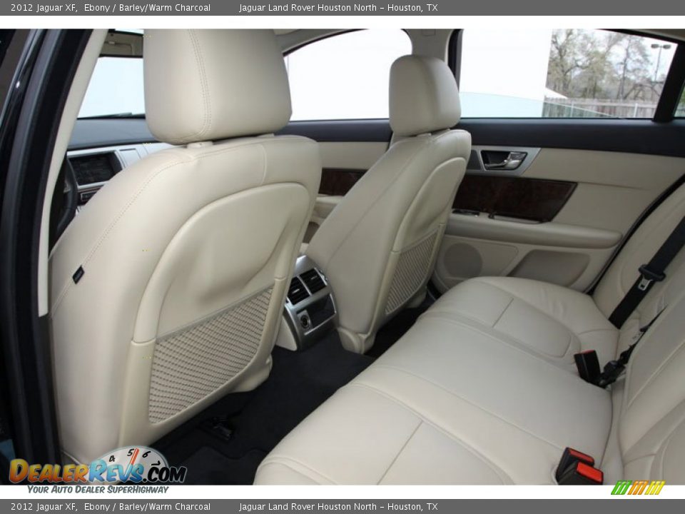 2012 Jaguar XF Ebony / Barley/Warm Charcoal Photo #14