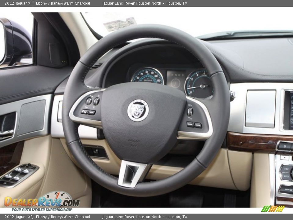 2012 Jaguar XF  Steering Wheel Photo #16