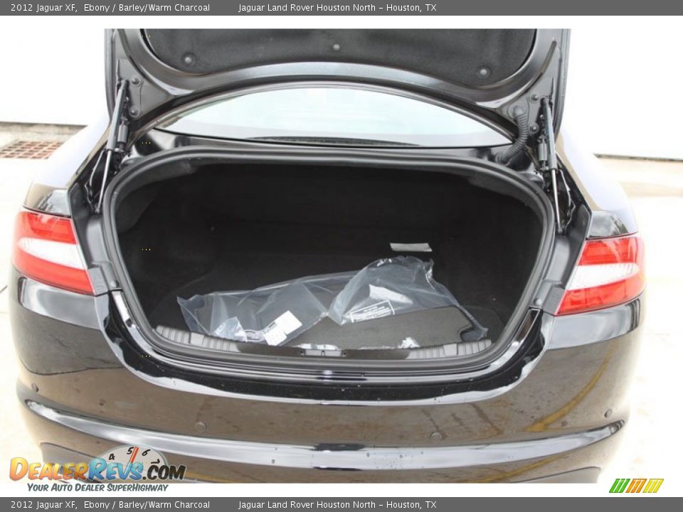 2012 Jaguar XF Ebony / Barley/Warm Charcoal Photo #17
