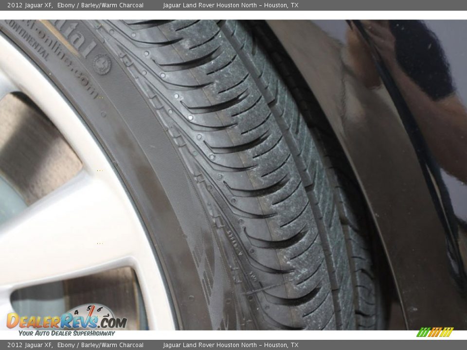 2012 Jaguar XF Ebony / Barley/Warm Charcoal Photo #23