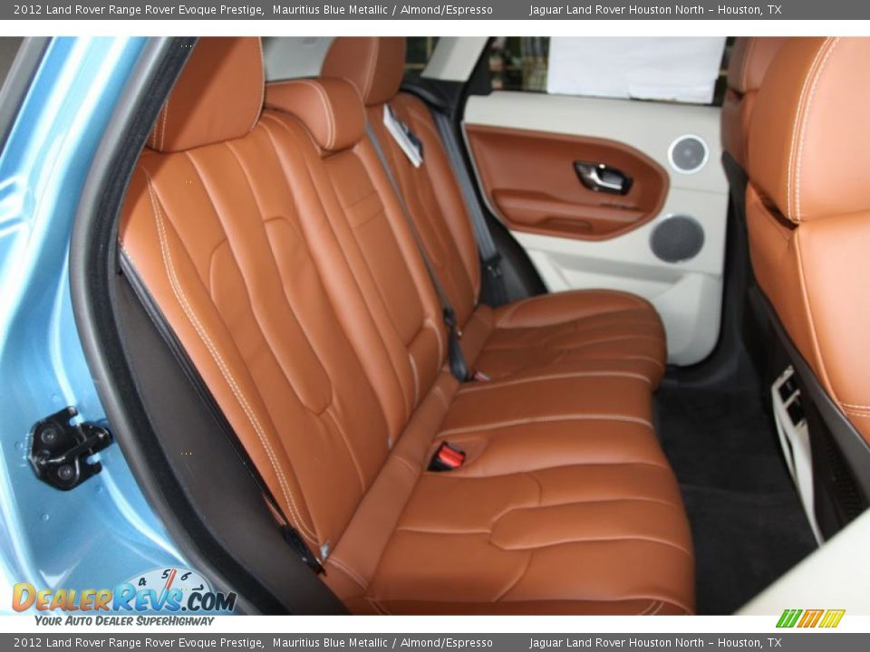 Rear Seat of 2012 Land Rover Range Rover Evoque Prestige Photo #19