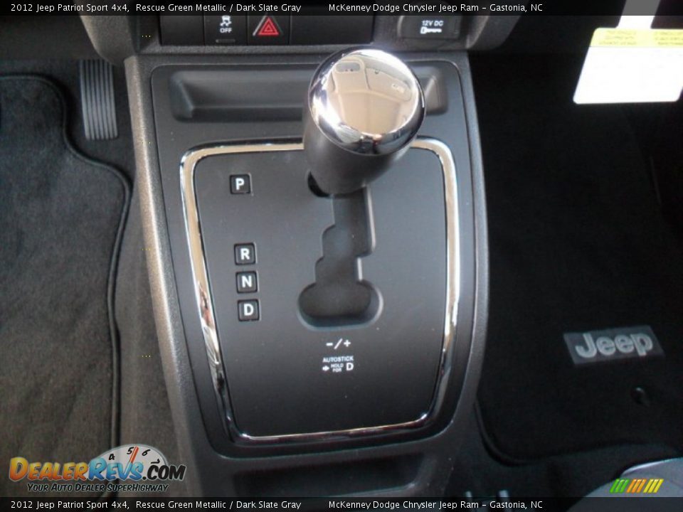 2012 Jeep Patriot Sport 4x4 Shifter Photo #11