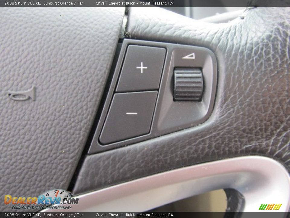 2008 Saturn VUE XE Sunburst Orange / Tan Photo #21