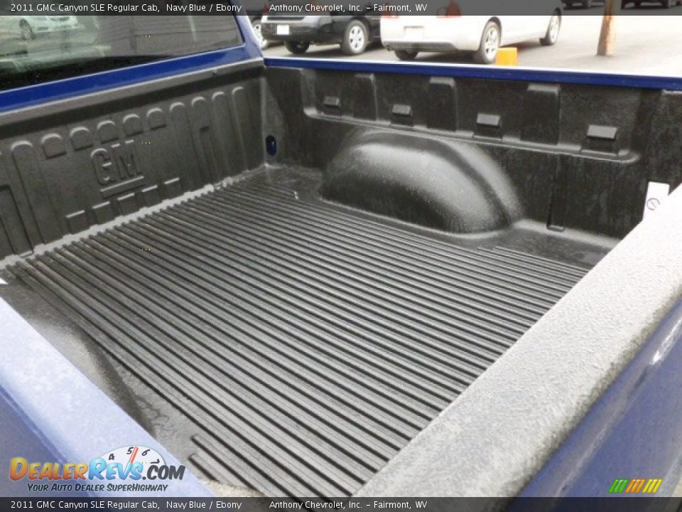 2011 GMC Canyon SLE Regular Cab Navy Blue / Ebony Photo #14