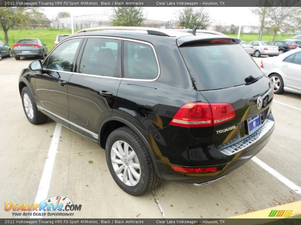 2012 Volkswagen Touareg VR6 FSI Sport 4XMotion Black / Black Anthracite Photo #5