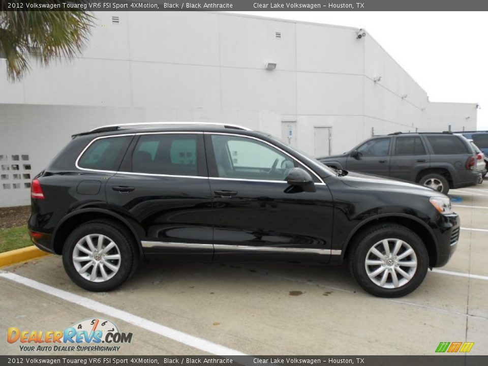 2012 Volkswagen Touareg VR6 FSI Sport 4XMotion Black / Black Anthracite Photo #8