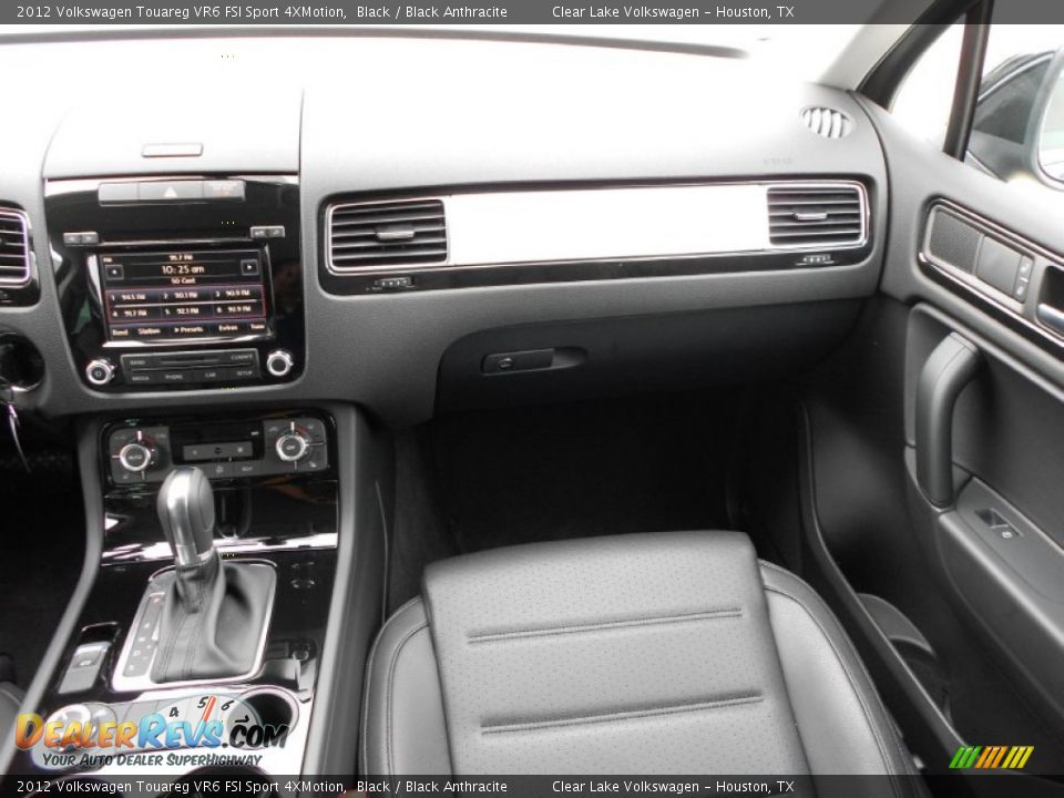 2012 Volkswagen Touareg VR6 FSI Sport 4XMotion Black / Black Anthracite Photo #15