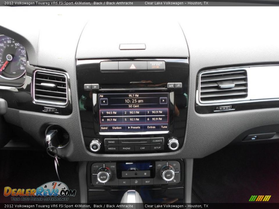 2012 Volkswagen Touareg VR6 FSI Sport 4XMotion Black / Black Anthracite Photo #17