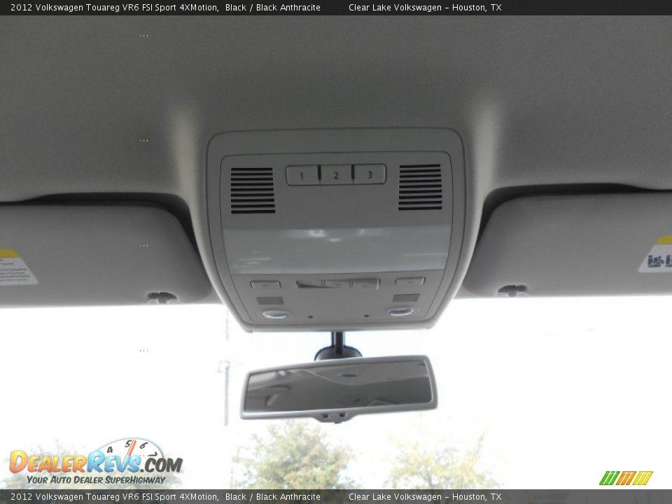 2012 Volkswagen Touareg VR6 FSI Sport 4XMotion Black / Black Anthracite Photo #19