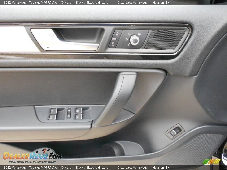 2012 Volkswagen Touareg VR6 FSI Sport 4XMotion Black / Black Anthracite Photo #21