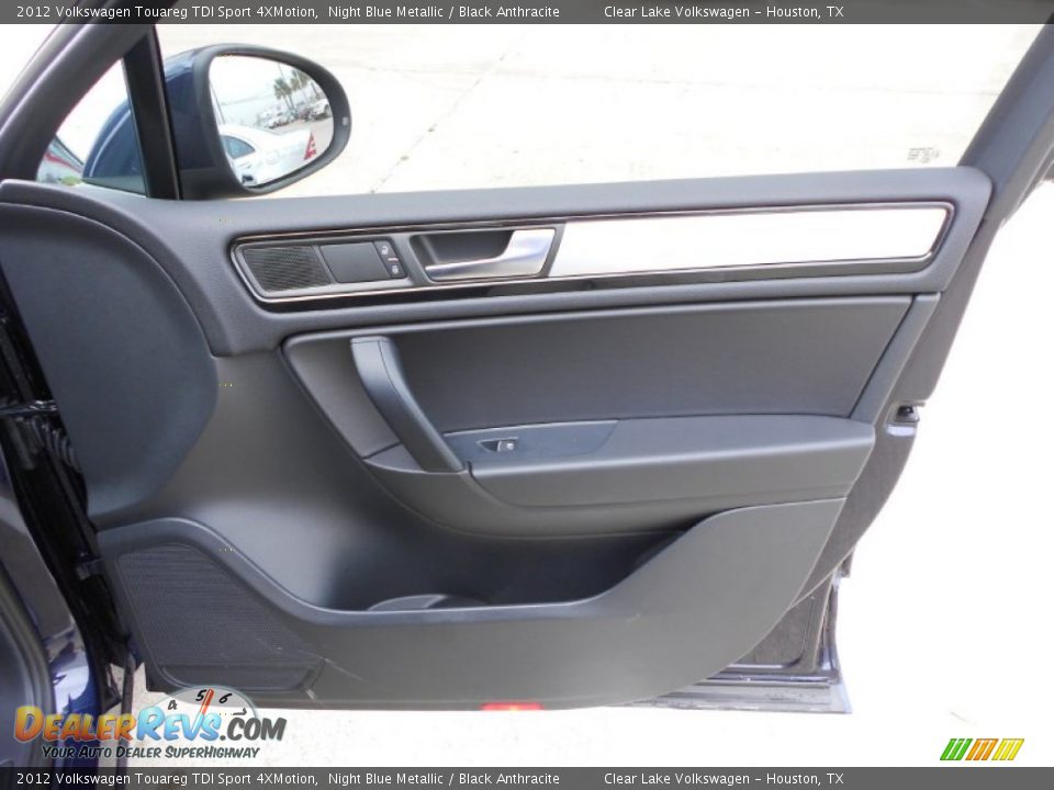 2012 Volkswagen Touareg TDI Sport 4XMotion Night Blue Metallic / Black Anthracite Photo #12