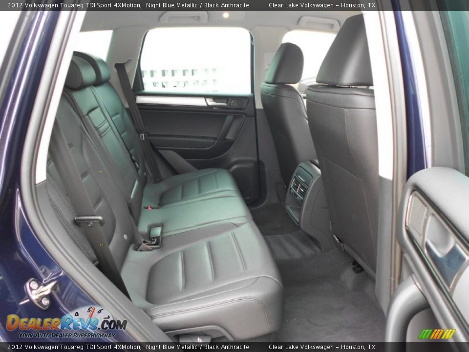 2012 Volkswagen Touareg TDI Sport 4XMotion Night Blue Metallic / Black Anthracite Photo #14