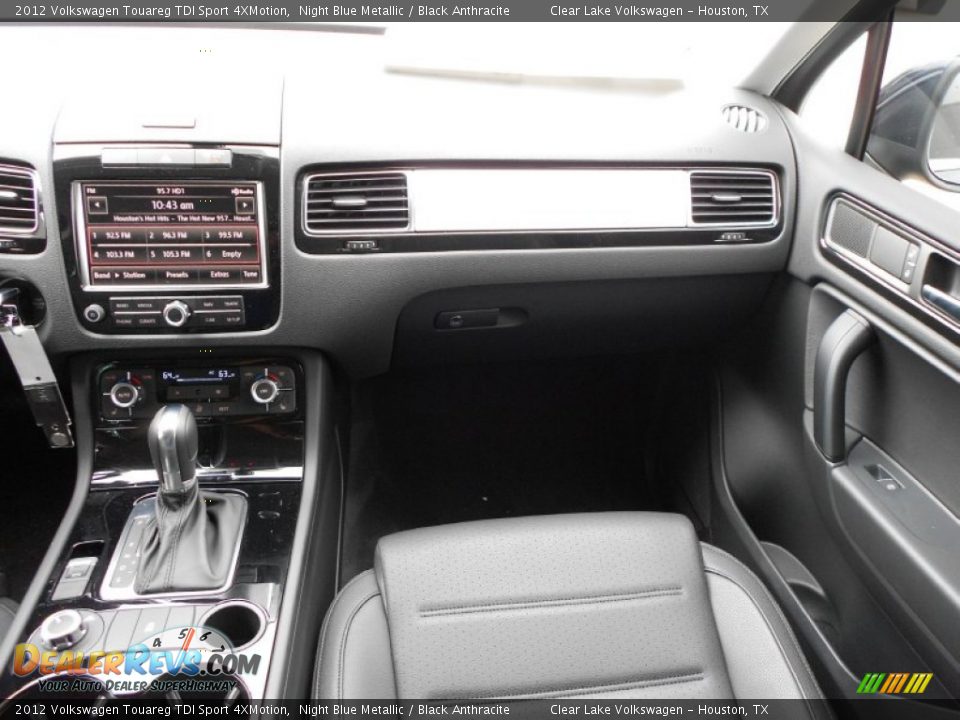 2012 Volkswagen Touareg TDI Sport 4XMotion Night Blue Metallic / Black Anthracite Photo #15