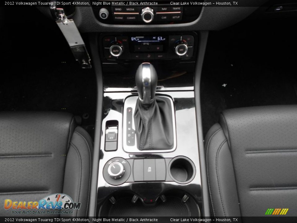 2012 Volkswagen Touareg TDI Sport 4XMotion Night Blue Metallic / Black Anthracite Photo #18