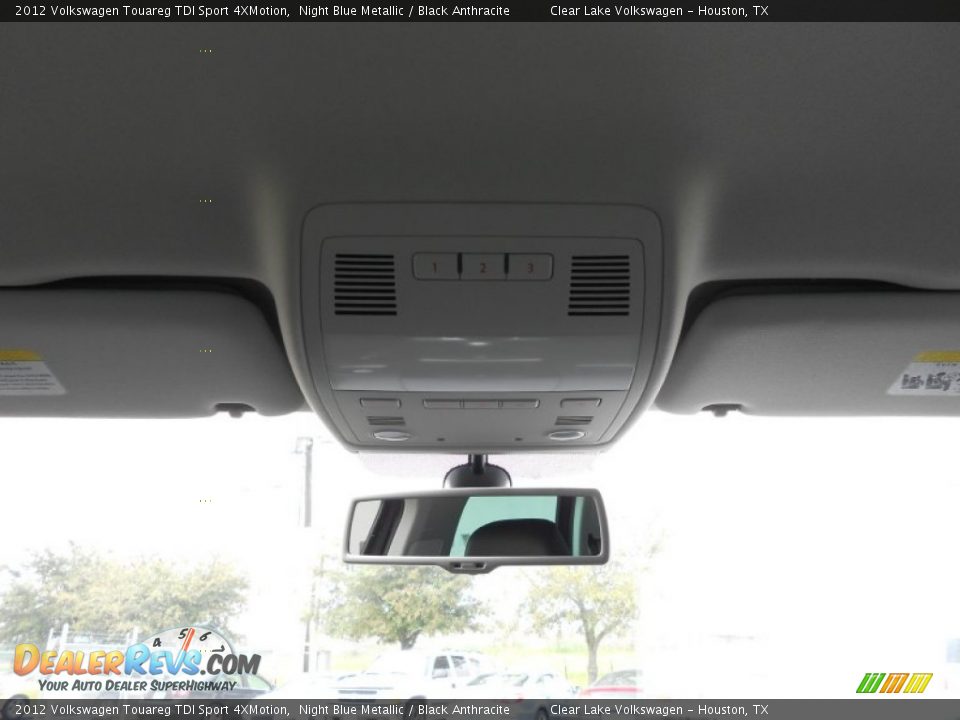 2012 Volkswagen Touareg TDI Sport 4XMotion Night Blue Metallic / Black Anthracite Photo #19