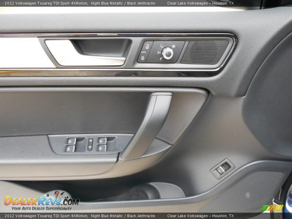 2012 Volkswagen Touareg TDI Sport 4XMotion Night Blue Metallic / Black Anthracite Photo #21