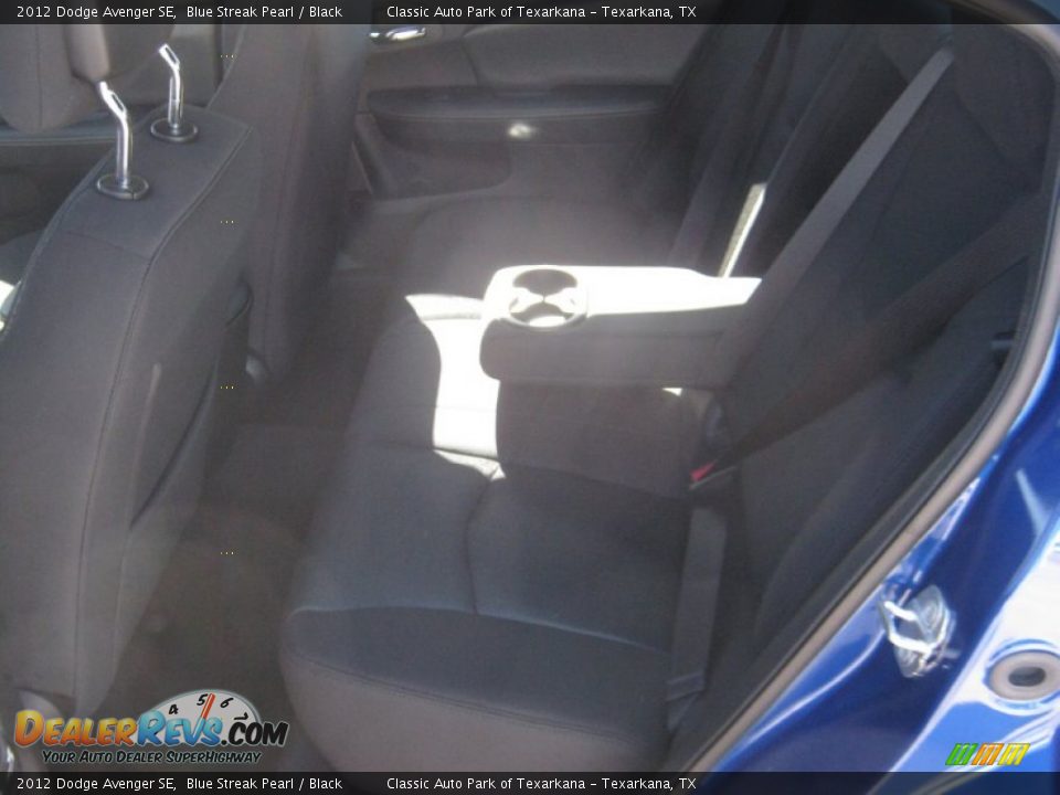 2012 Dodge Avenger SE Blue Streak Pearl / Black Photo #13