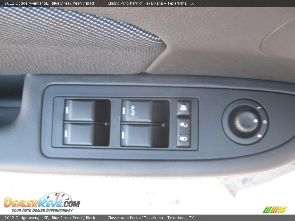 2012 Dodge Avenger SE Blue Streak Pearl / Black Photo #15