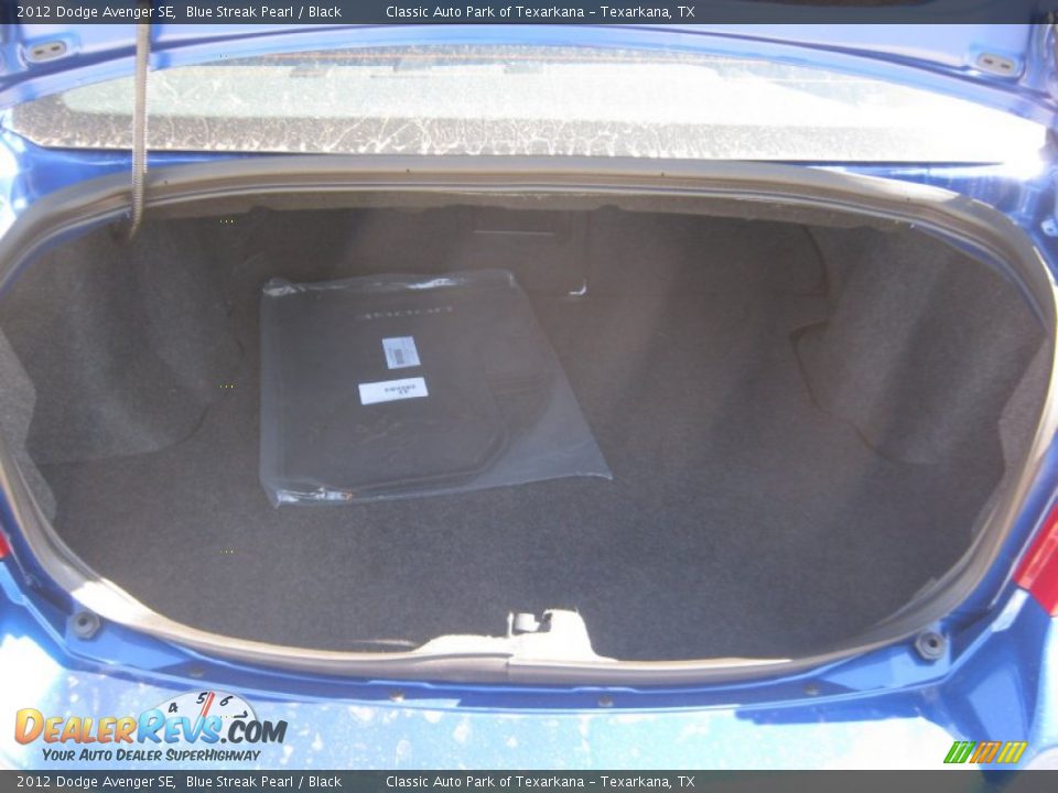 2012 Dodge Avenger SE Blue Streak Pearl / Black Photo #18