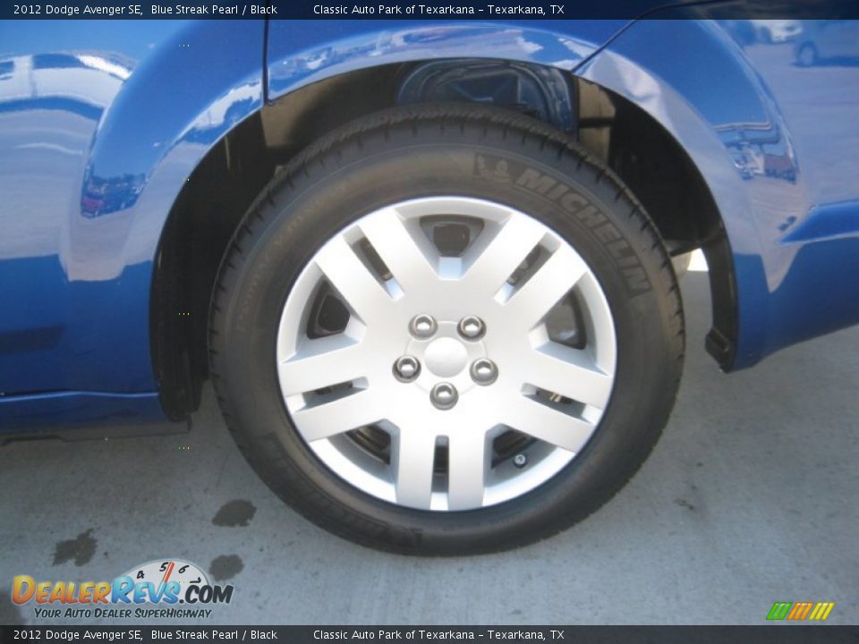 2012 Dodge Avenger SE Blue Streak Pearl / Black Photo #19