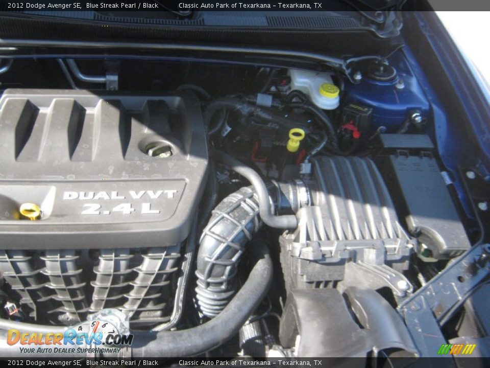 2012 Dodge Avenger SE Blue Streak Pearl / Black Photo #22