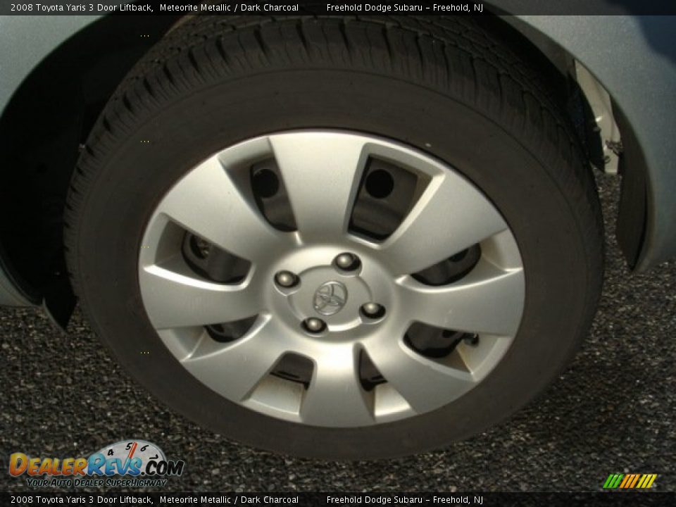 2008 Toyota Yaris 3 Door Liftback Meteorite Metallic / Dark Charcoal Photo #6