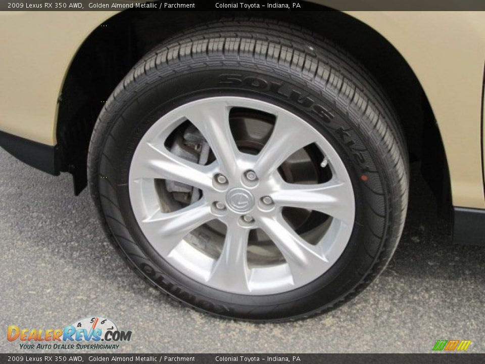 2009 Lexus RX 350 AWD Wheel Photo #3