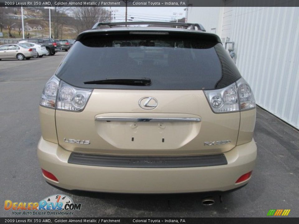 2009 Lexus RX 350 AWD Golden Almond Metallic / Parchment Photo #7