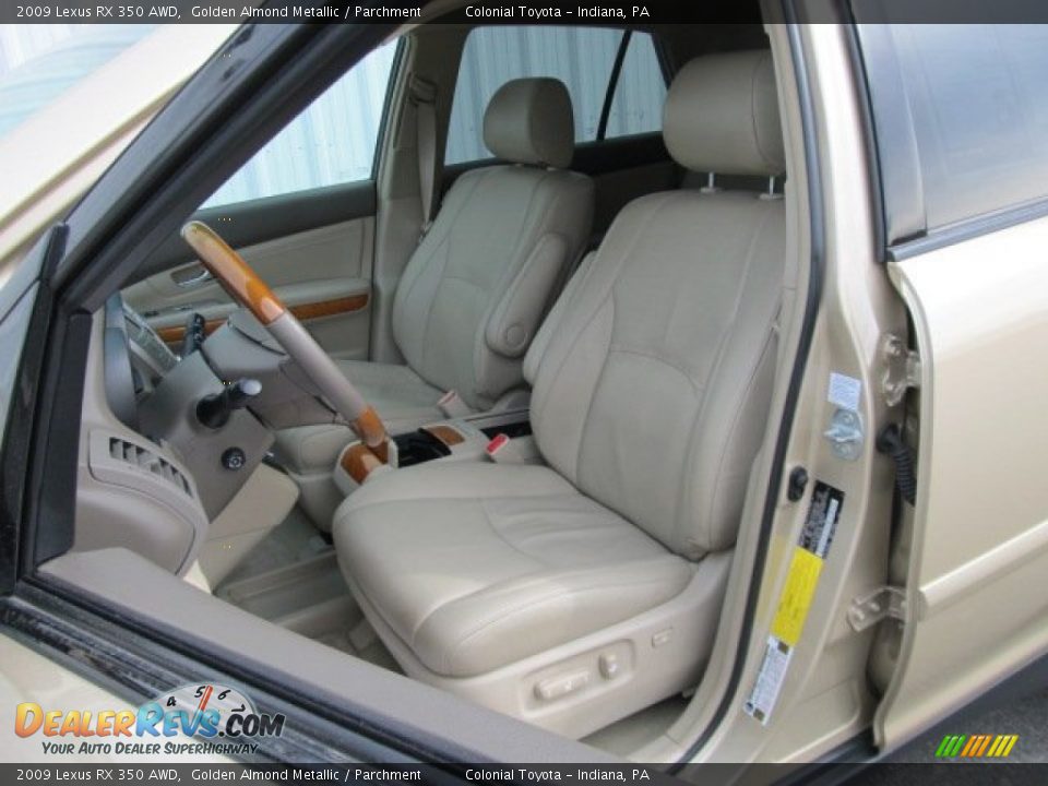Parchment Interior - 2009 Lexus RX 350 AWD Photo #11