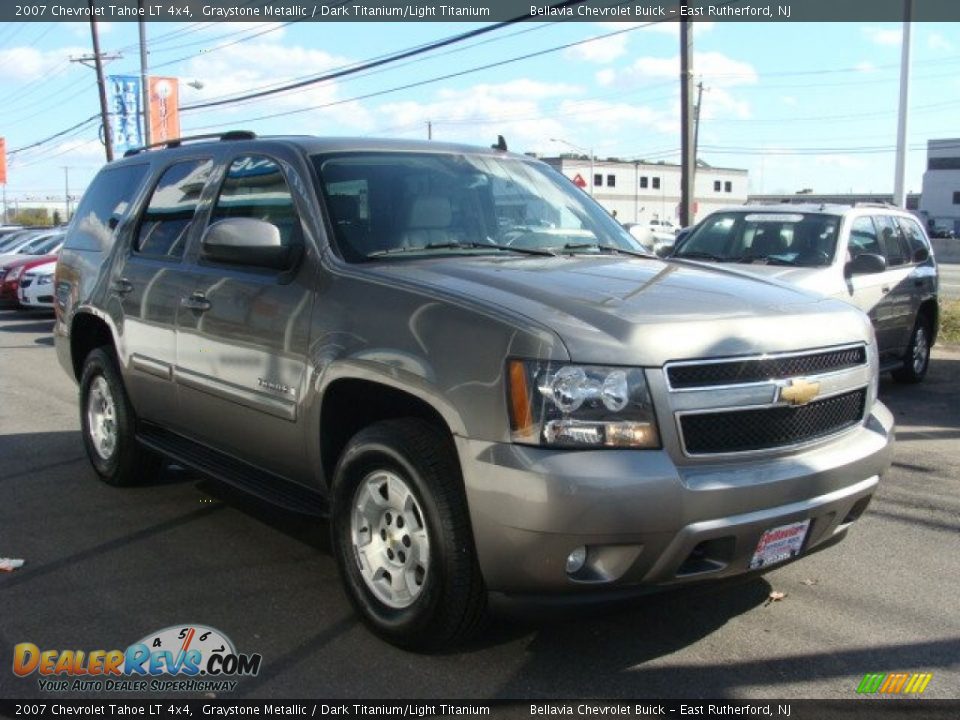 2007 Chevrolet Tahoe LT 4x4 Graystone Metallic / Dark Titanium/Light Titanium Photo #3