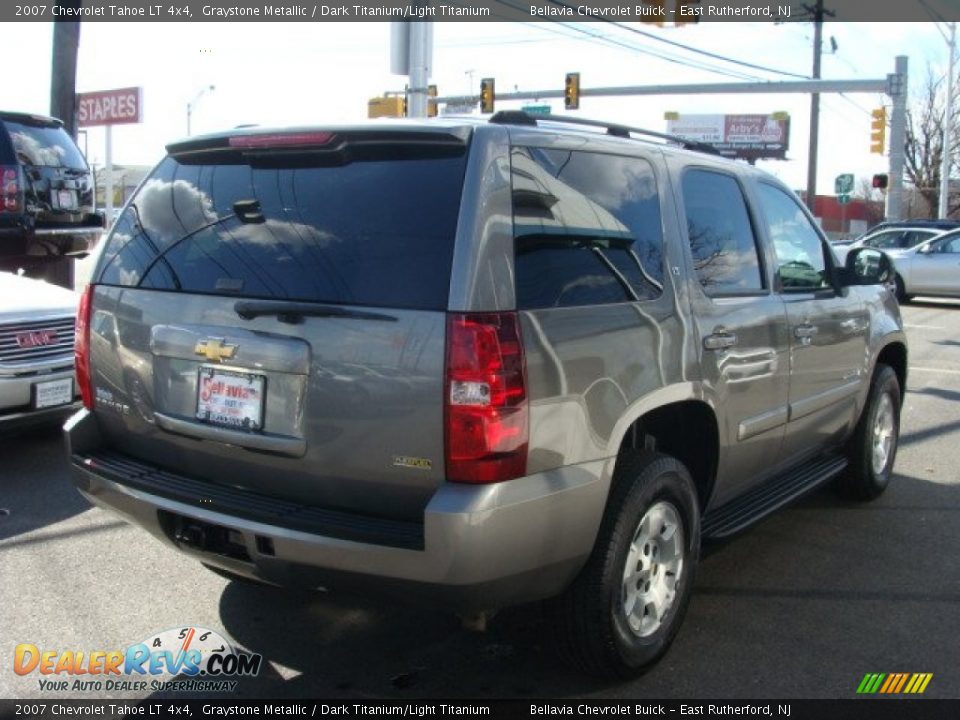 2007 Chevrolet Tahoe LT 4x4 Graystone Metallic / Dark Titanium/Light Titanium Photo #4