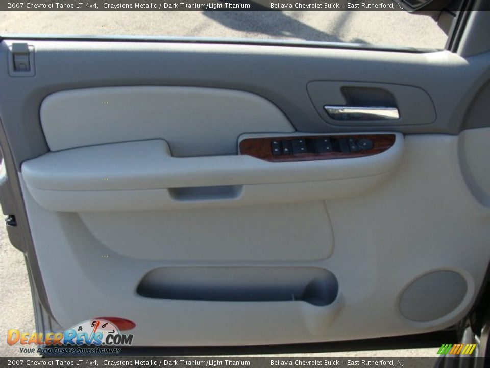 2007 Chevrolet Tahoe LT 4x4 Graystone Metallic / Dark Titanium/Light Titanium Photo #6