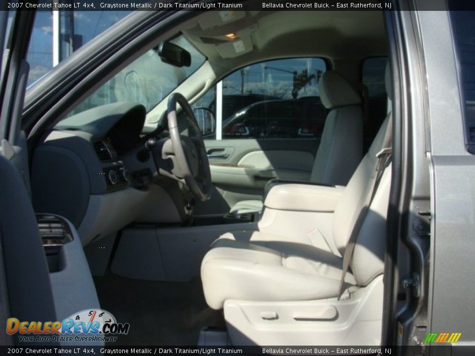 2007 Chevrolet Tahoe LT 4x4 Graystone Metallic / Dark Titanium/Light Titanium Photo #7