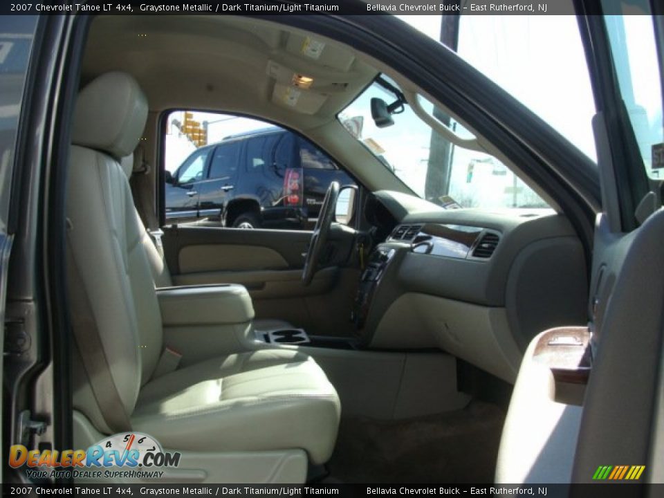 2007 Chevrolet Tahoe LT 4x4 Graystone Metallic / Dark Titanium/Light Titanium Photo #8
