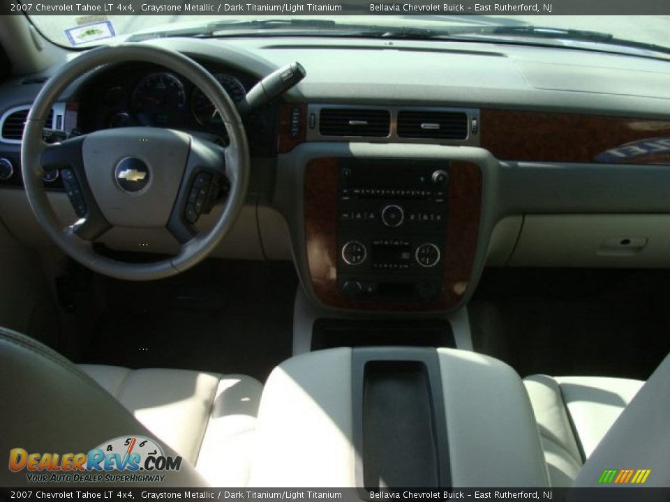 2007 Chevrolet Tahoe LT 4x4 Graystone Metallic / Dark Titanium/Light Titanium Photo #9
