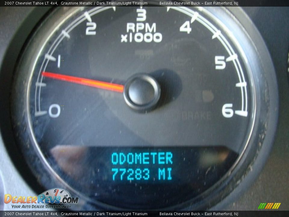 2007 Chevrolet Tahoe LT 4x4 Graystone Metallic / Dark Titanium/Light Titanium Photo #10